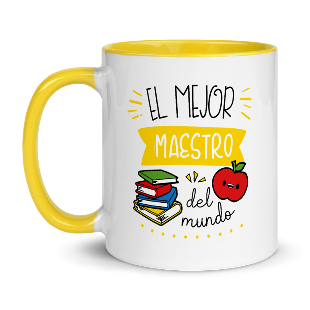 mug diseño maestro